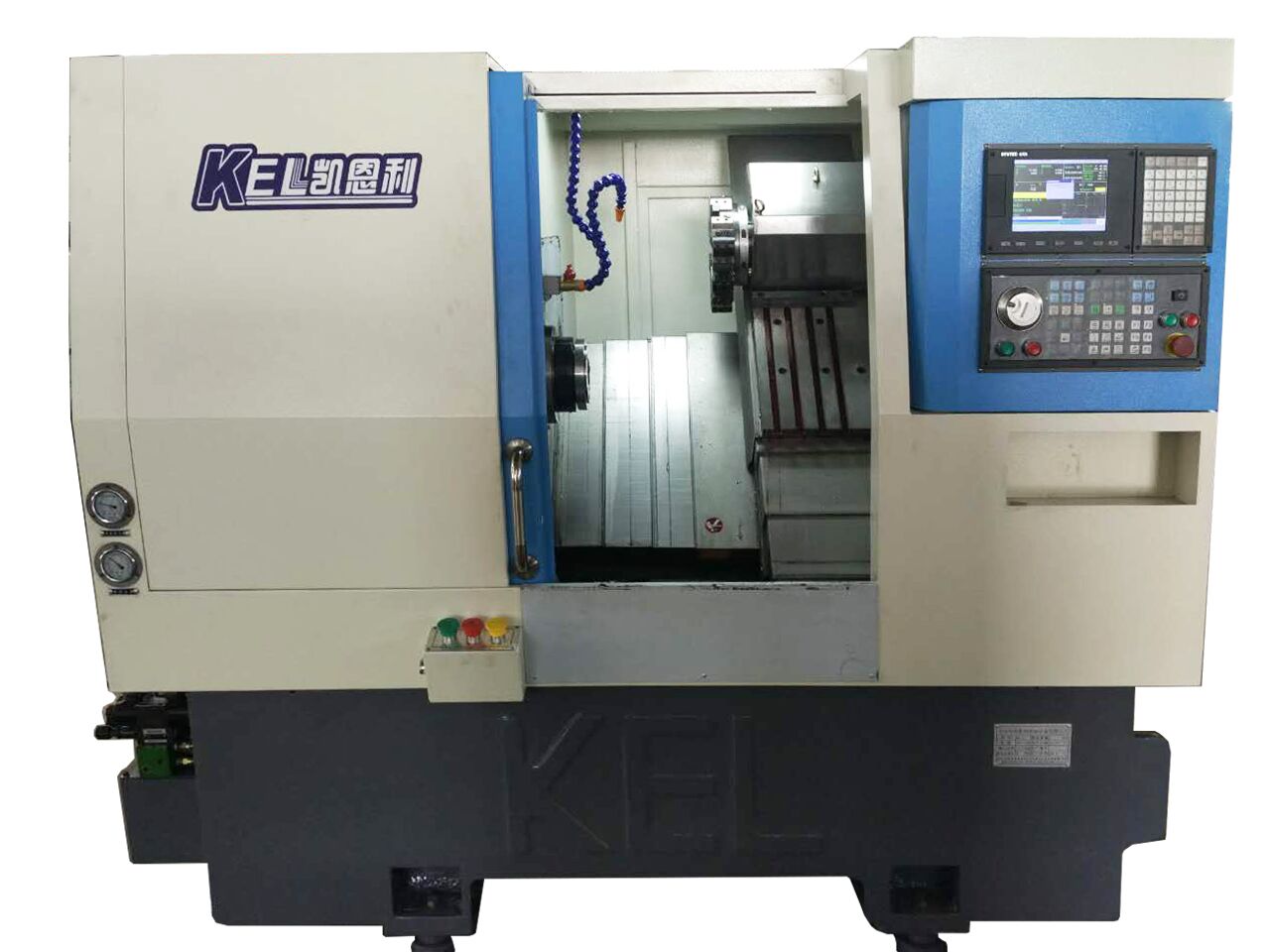 CKX6146C-D∠45斜床身數(shù)控車(chē)床(標(biāo)準(zhǔn)刀塔機(jī)）—標(biāo)配 高配置