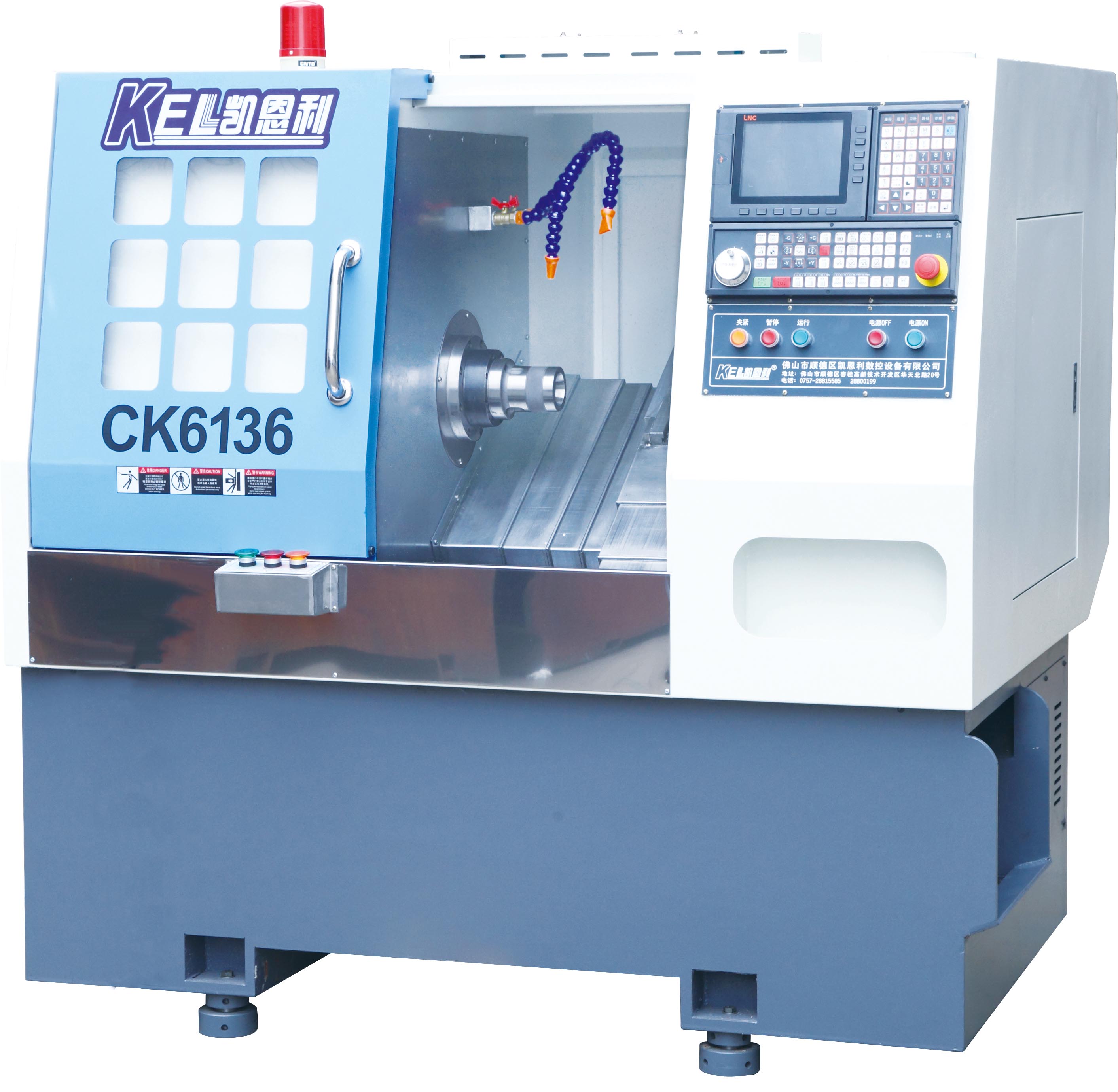 CK6136A ∠30 斜床身排刀式數(shù)控車床（標(biāo)準(zhǔn)配置 排刀機）