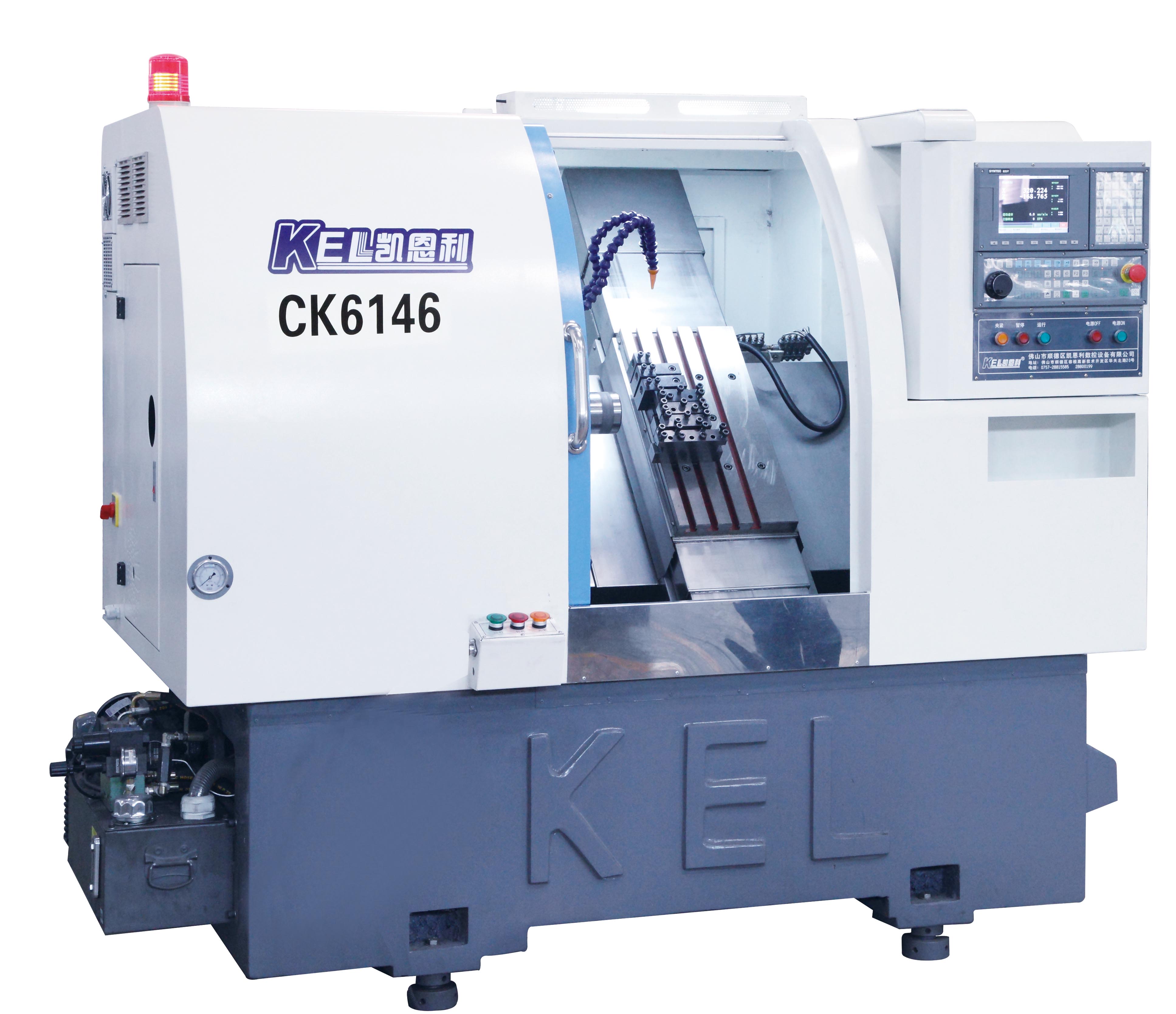 CKX6146C∠45斜床身排刀機（X軸行程850mm、Z軸行程280mm）排刀機—標準配置 數(shù)控車床