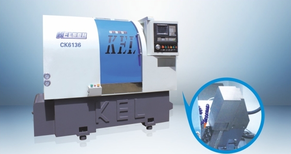 CKX6136C—Y∠45斜床身 (排刀型帶2個端銑3個鍘銑動力頭）車銑復(fù)合數(shù)控車床—高配置