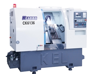 CK6136D ∠45斜床身排刀式 數控車床（高配置 排刀機）